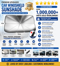 Car Sunshade Umbrella – Foldable Windshield UV & Heat Protection