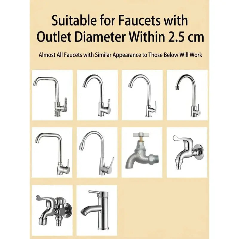 Universal Faucet Filter Bag – Tap Water Purifier for Kitchen & Home
