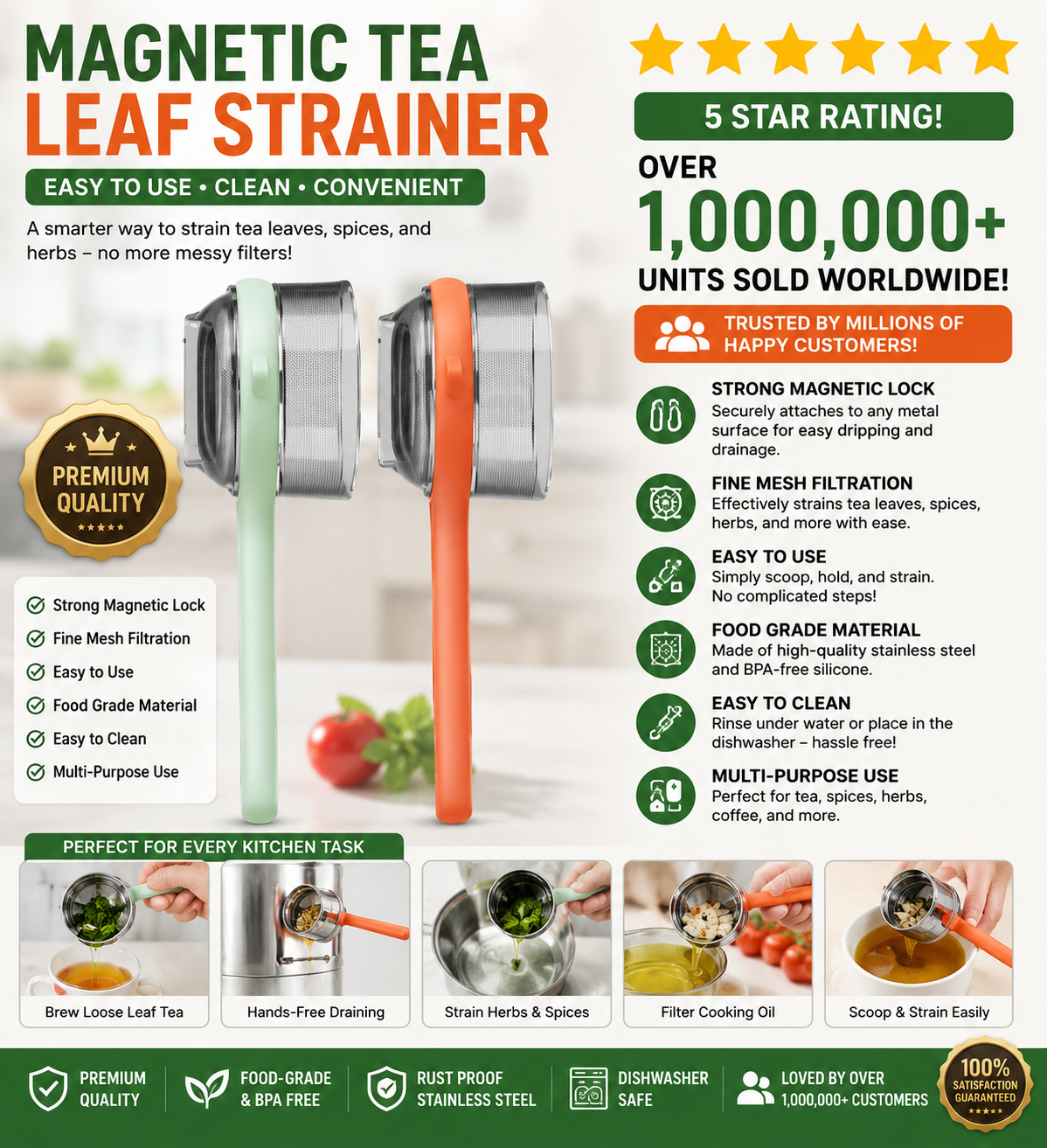 2PCS Fruit & Vegetable Peeler with Storage Container – Double-Sided Stainless Steel Blade | Hangable Multi-Function Kitchen Peeling Knife