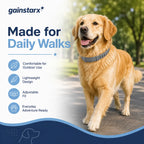 Gainstarx Adjustable Dog Collar – Comfortable Daily Wear for Large Dogs
