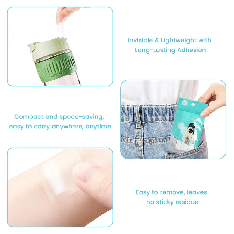Double-Sided Fashion Tape for Women – 72 Counts | Invisible, Skin-Friendly & No-Residue Body Tape for Clothing | Safe for Sensitive Skin
