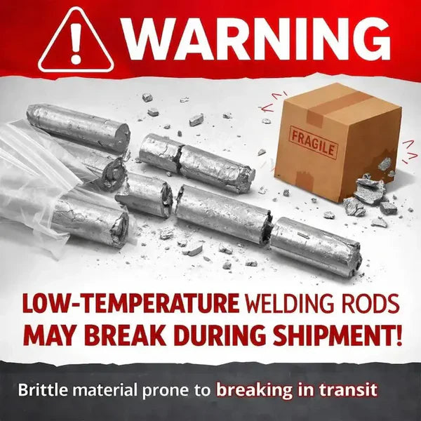 Low-Temperature Flux-Cored Aluminum Welding Rods | No Welding Machine Needed | Multi-Metal Repair for Aluminum, Copper, Iron & Stainless Steel