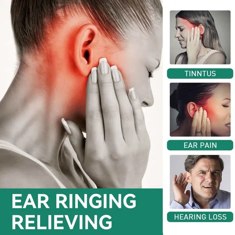 Tinnitus Relief Ear Drops – Gentle Earwax Removal, Soothing Ear Discomfort and Ringing, Daily Ear Care Solution