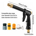 Portable High Pressure Water Sprayer Gun – Adjustable Garden Hose Nozzle