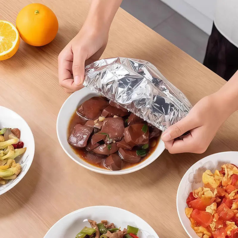 Aluminum Foil Food Insulation Cover – 20-Pack, Keep Dishes Hot & Fresh