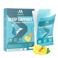 MIHIYO Sleep Support Melatonin 5mg Strips — Fast Dissolving, Sugar Free, Honey Lemon, 20 Strips