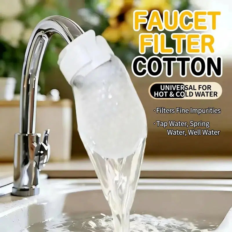 Universal Faucet Filter Bag – Tap Water Purifier for Kitchen & Home