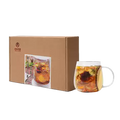 Throat-Soothing Herbal Tea – Natural Phlegm-Dissolving Blend | Fresh Pear, Loquat & Monk Fruit | Gift Box