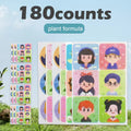 180-Count Mosquito Repellent Stickers for Kids | Plant-Based DEET-Free Formula | Up to 12 Hours Protection | Cute Animal & Character Designs | Safe for Baby