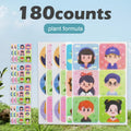 180-Count Mosquito Repellent Stickers for Kids – Cute Animal Design, Plant-Based Formula