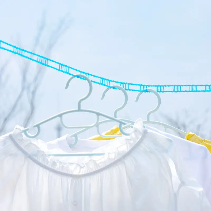 3 Pack Adjustable Windproof Clothesline with Hooks – 5M Indoor & Outdoor Drying Line