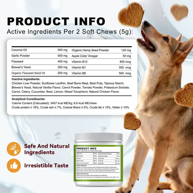 OurCares Flea & Tick Chews - 2 Pack