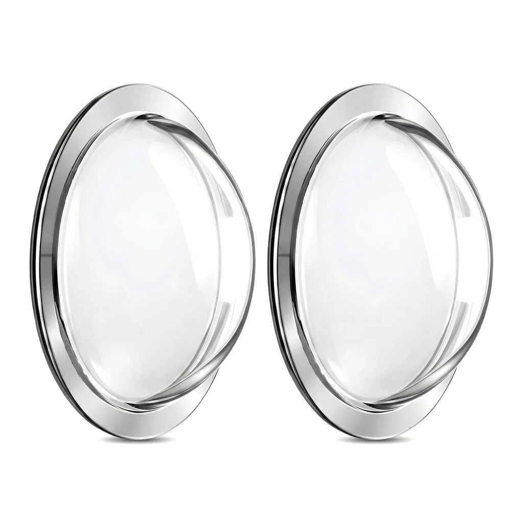 2PCS Car Camera Lens Cover — 360° Panoramic Waterproof Anti-Scratch HD Clear Protector for Tesla & Most Cars SUV