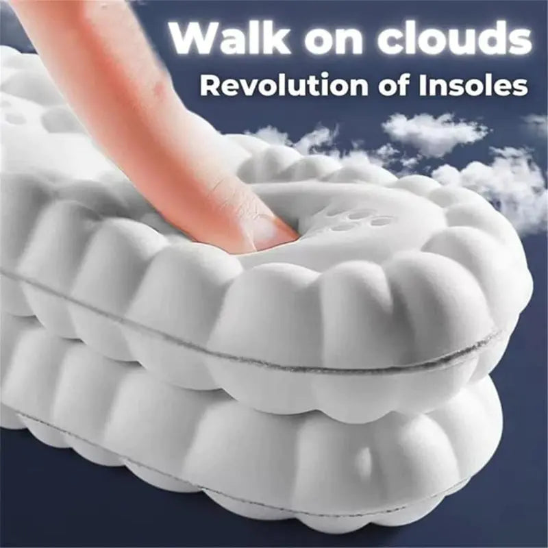 4D Cloud Insoles – Anti-Fatigue Arch Support Shoe Inserts for Men & Women (1 Pair)