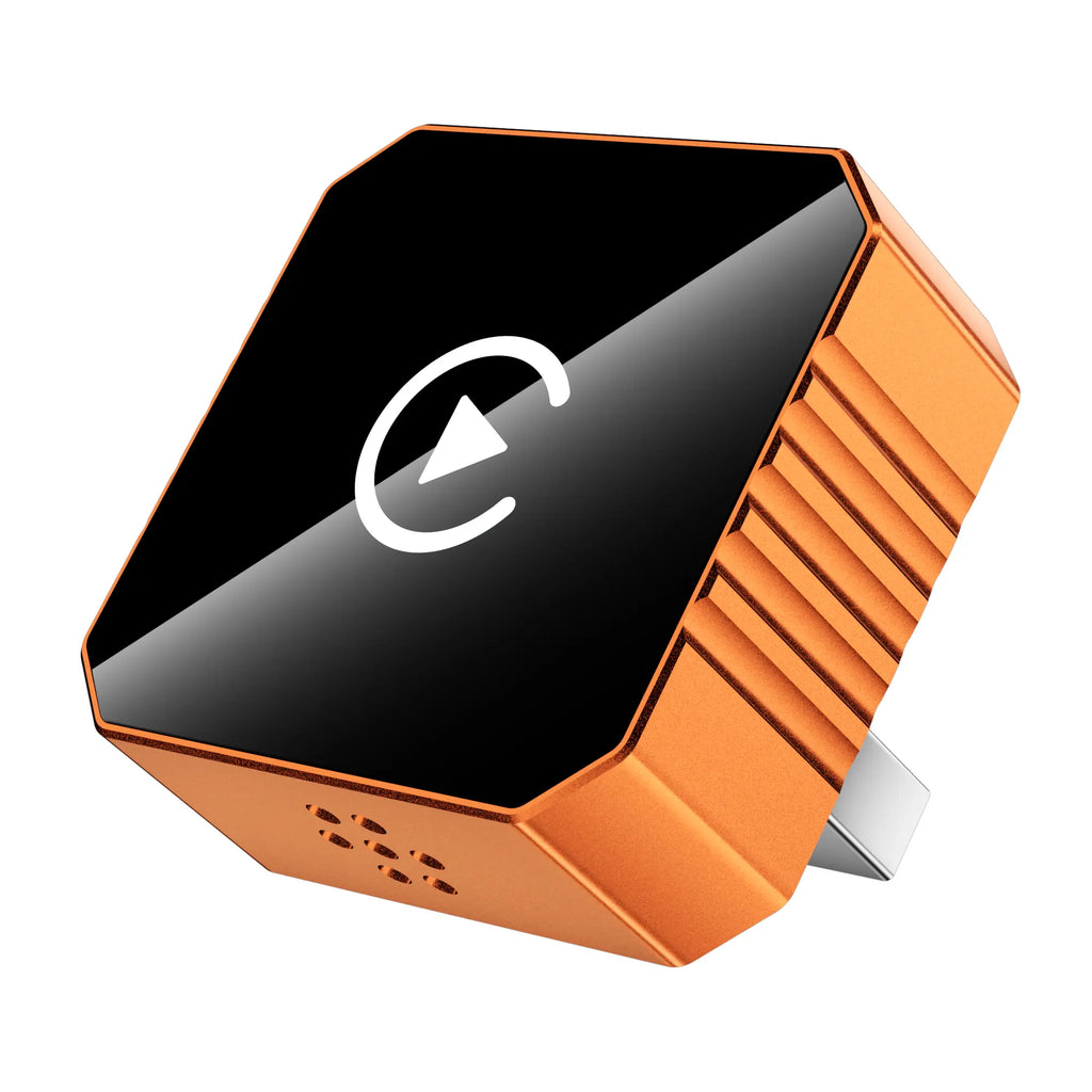 YURNLV Wireless CarPlay Adapter – iPhone & Android Compatible, Plug & Play, Hands-Free Calling