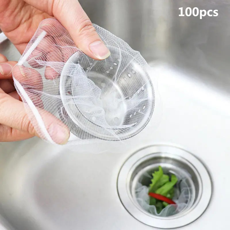 Disposable Sink Strainer Mesh Bag, 100pcs