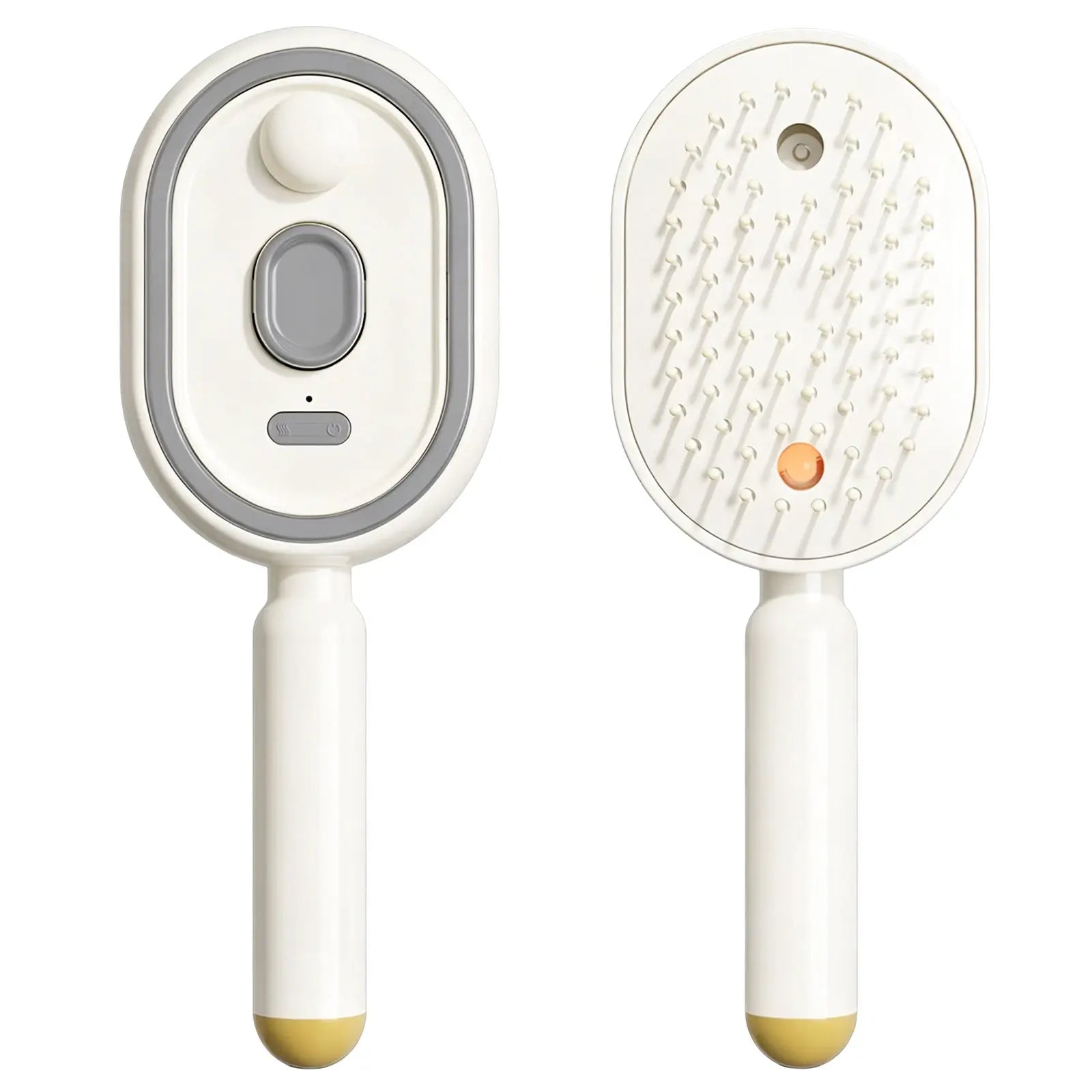 Cloudmades 3-in-1 Electric Spray Air Cushion Massage Comb – Essential Oil Mist, Red Light Scalp Therapy & Self-Cleaning Anti-Tangle Hair Brush